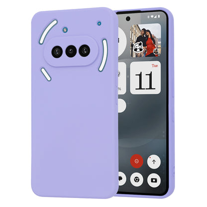 Etui na Nothing Phone (3a), Techsuit, SoftFlex, Jasnofioletowy