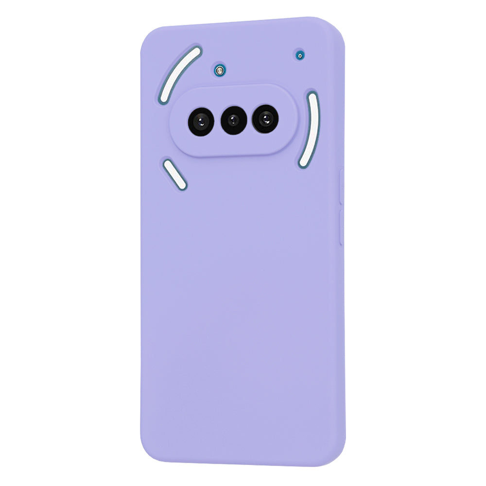 Etui na Nothing Phone (3a), Techsuit, SoftFlex, Jasnofioletowy
