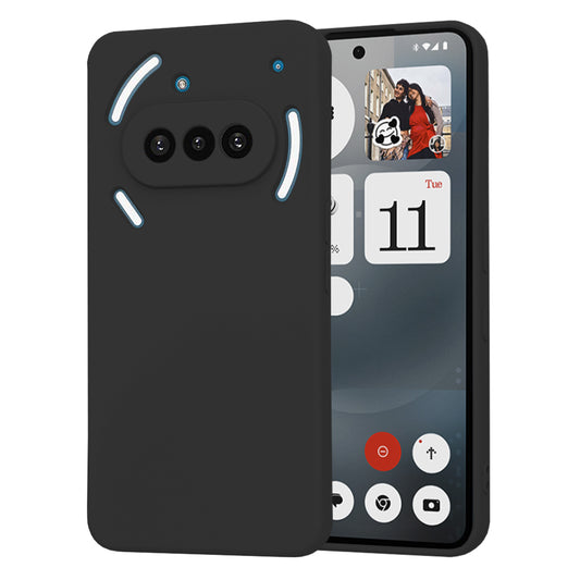 Etui na Nothing Phone (3a), Techsuit, SoftFlex, czarne