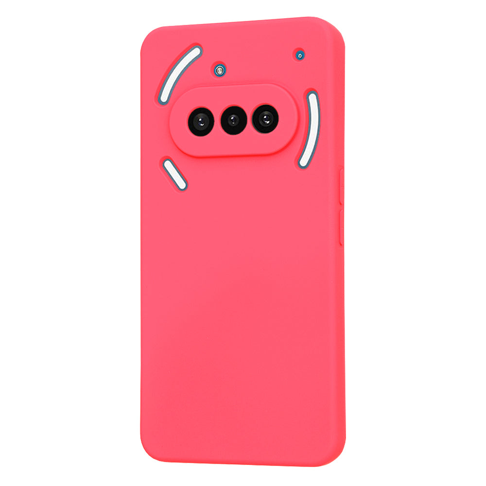 Etui na Nothing Phone (3a), Techsuit, SoftFlex, Ciemnoróżowy