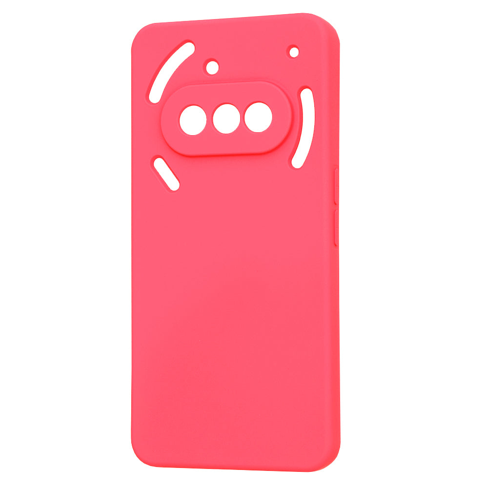 Etui na Nothing Phone (3a), Techsuit, SoftFlex, Ciemnoróżowy