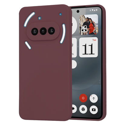 Etui na Nothing Phone (3a), Techsuit, SoftFlex, Wiśniowy
