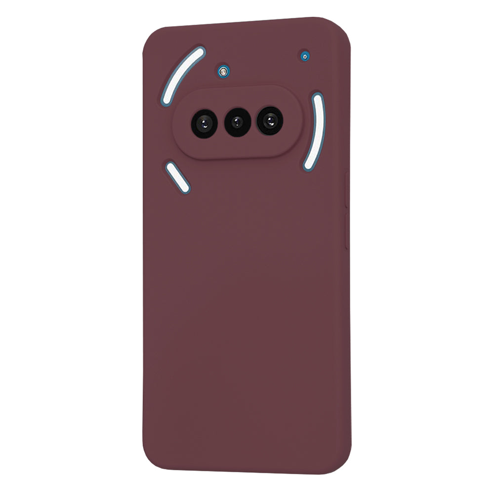 Etui na Nothing Phone (3a), Techsuit, SoftFlex, Wiśniowy