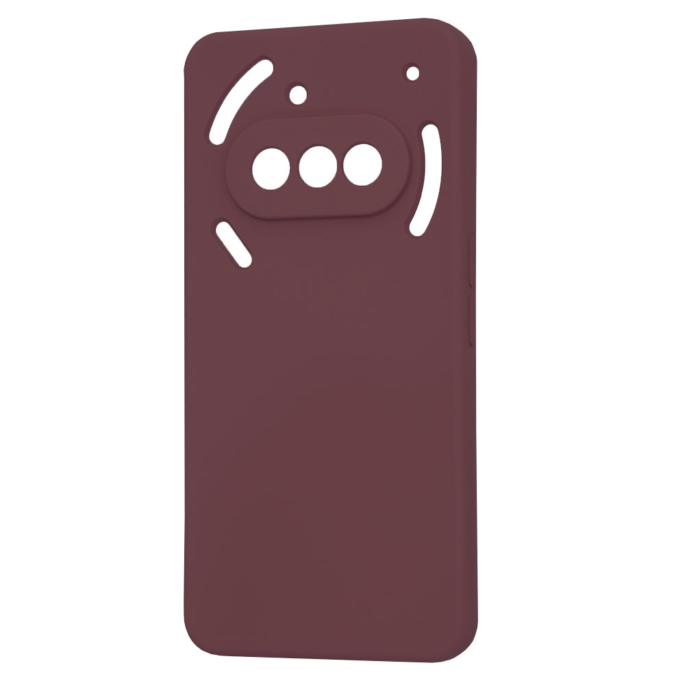 Etui na Nothing Phone (3a), Techsuit, SoftFlex, Wiśniowy
