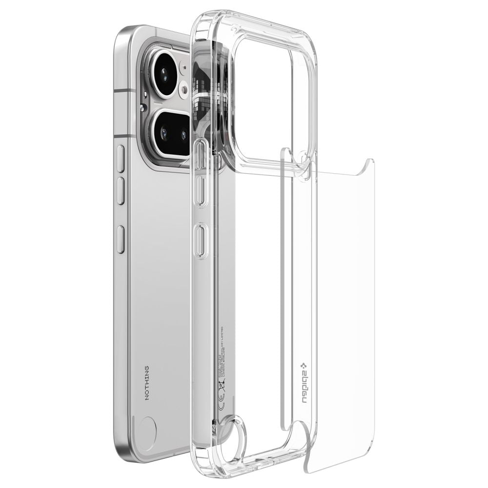 Etui na Nothing Phone (4a) Pro, Spigen, Ultra Hybrid, Przezroczyste ACS11632