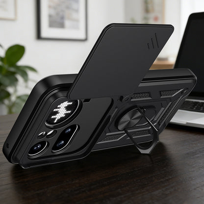 Etui na Nothing Phone (4a) Pro, Techsuit, CamShield, Niebieskie