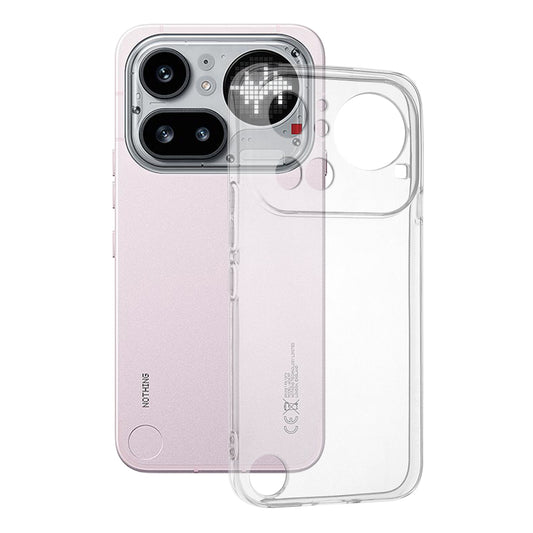Etui na Nothing Phone (4a) Pro, Techsuit, Clear, Przezroczyste