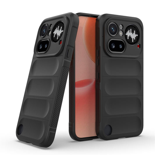 Etui na Nothing Phone (4a) Pro, Techsuit, Magic Shield, Czarne