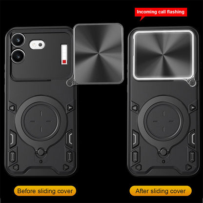 Etui na Nothing Phone (4b), Techsuit, CamGuard Pro, Niebieskie