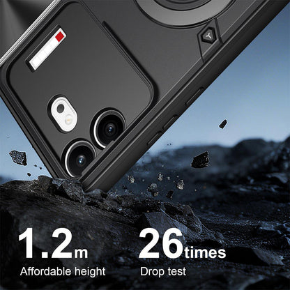Etui na Nothing Phone (4b), Techsuit, CamGuard Pro, Niebieskie