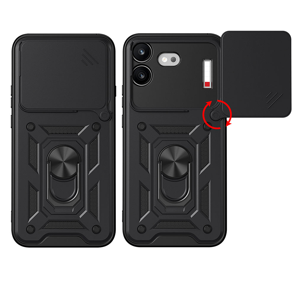 Etui na Nothing Phone (4b), Techsuit, CamShield, Niebieskie