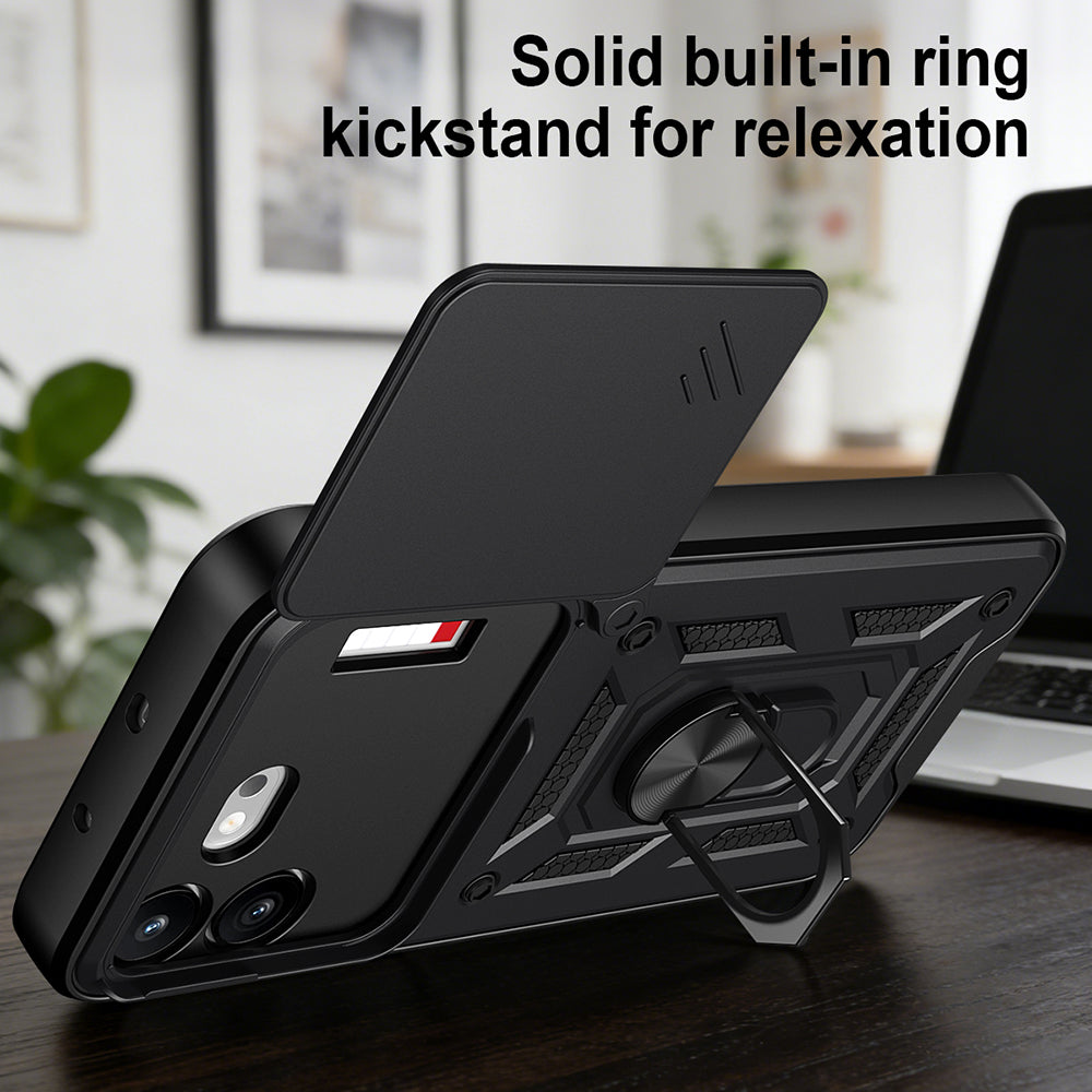 Etui na Nothing Phone (4b), Techsuit, CamShield, Niebieskie