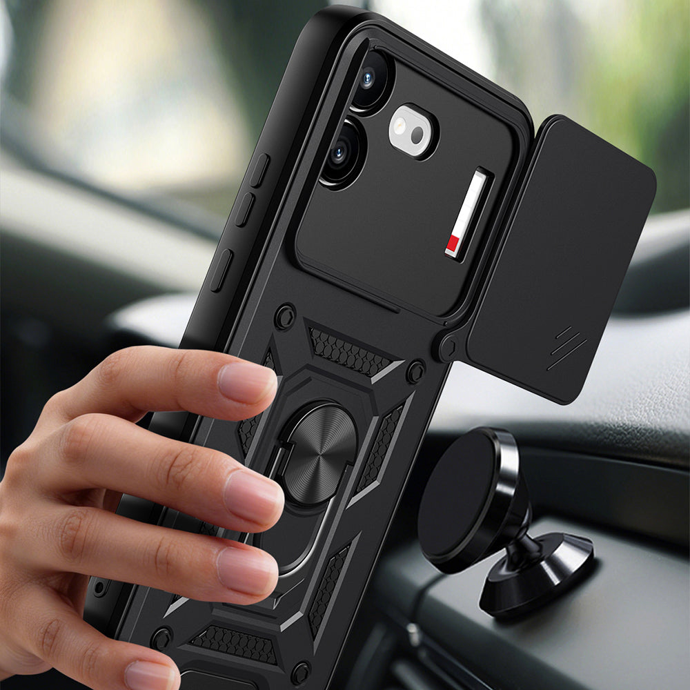 Etui na Nothing Phone (4b), Techsuit, CamShield, Niebieskie
