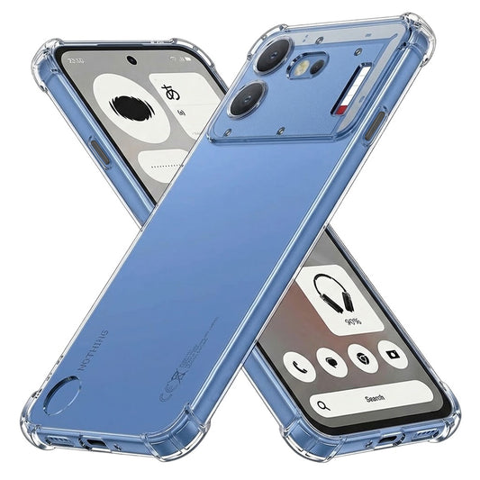 Etui na Nothing Phone (4b), Techsuit, Shockproof Clear, Przezroczyste
