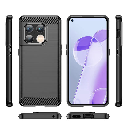 Etui na OnePlus 10 Pro, Techsuit, Carbon, Czarny