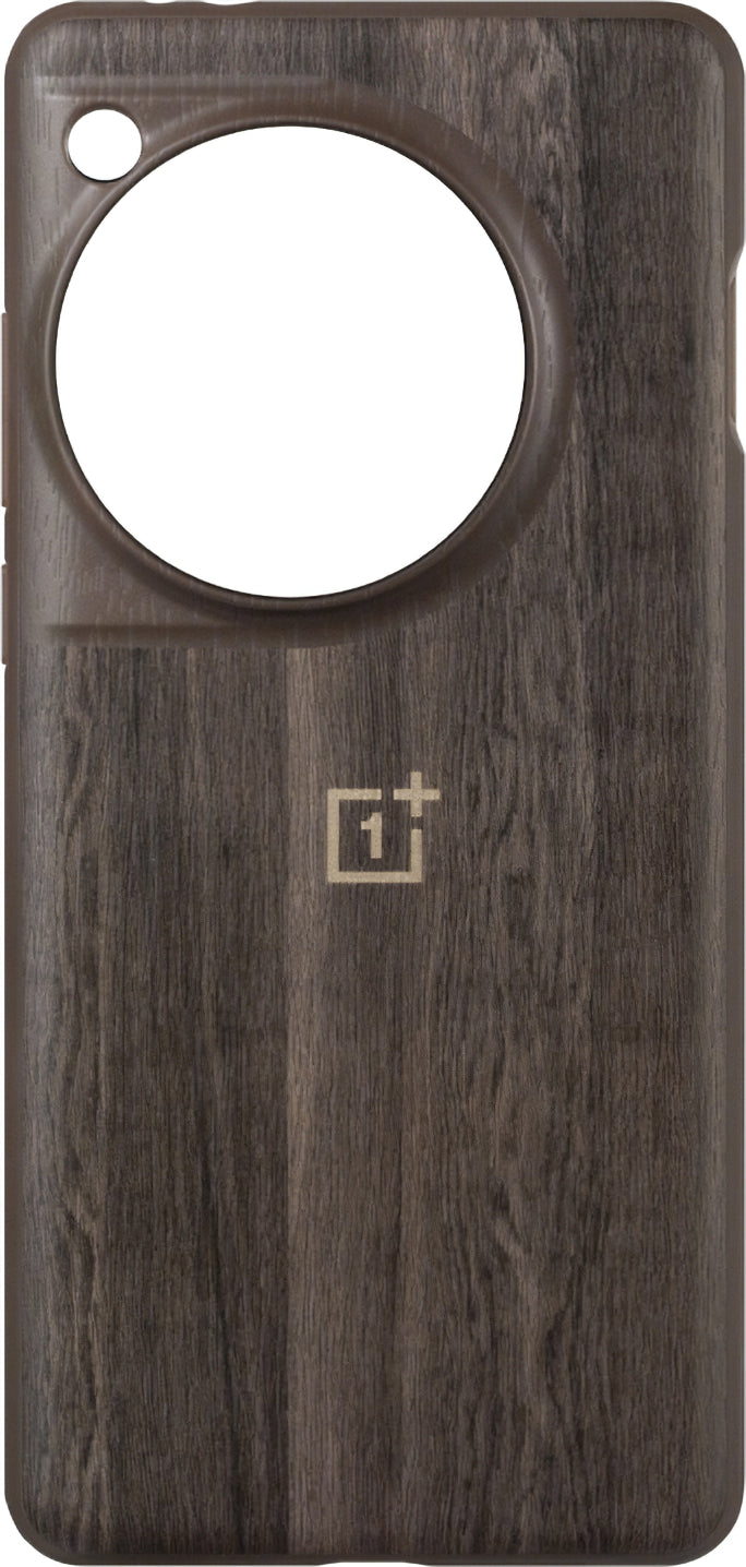 Husa pentru OnePlus 12, Walnut Texture Bumper, Maro 5431101524