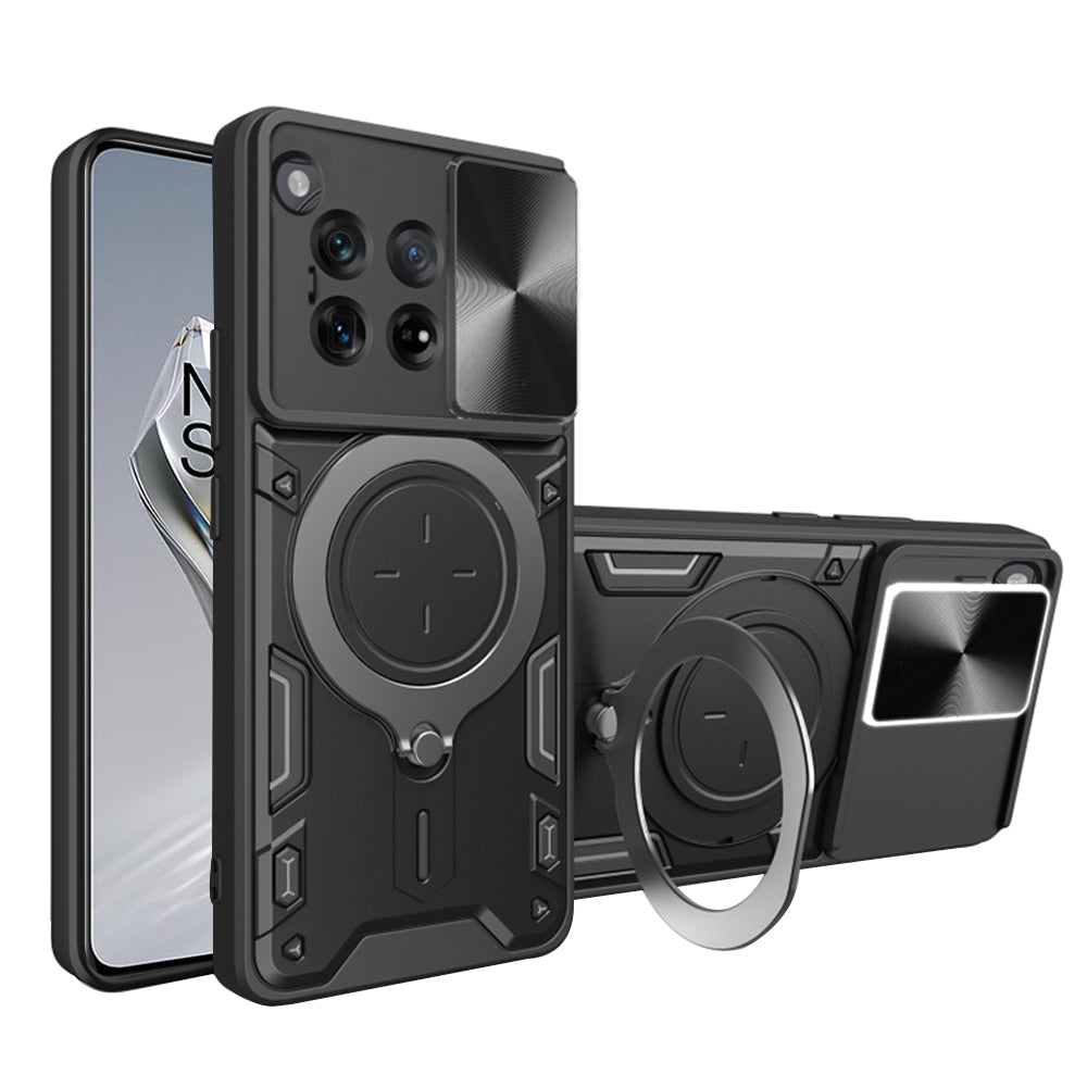 Case for OnePlus 12, Techsuit, CamGuard Pro, Black
