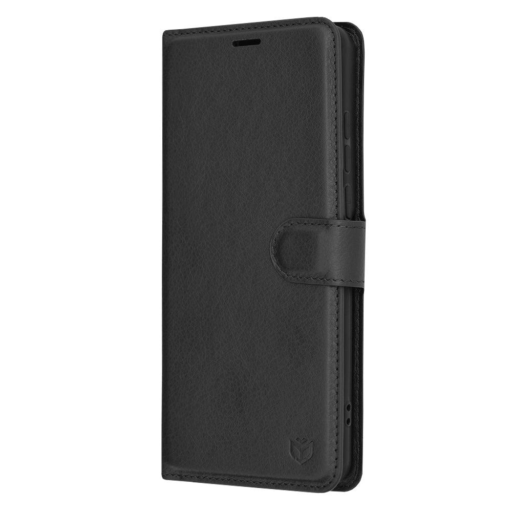 Etui na OnePlus 12, Techsuit, Leather Folio, czarne