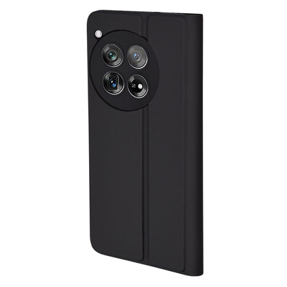 Case for OnePlus 12, Techsuit, Magskin Book, Black