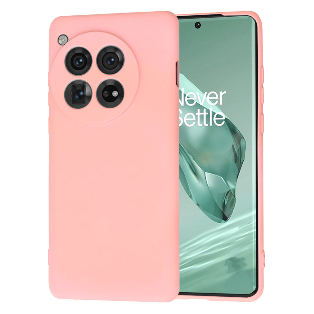 Etui na OnePlus 12, Techsuit, SoftFlex, Jasnoróżowy