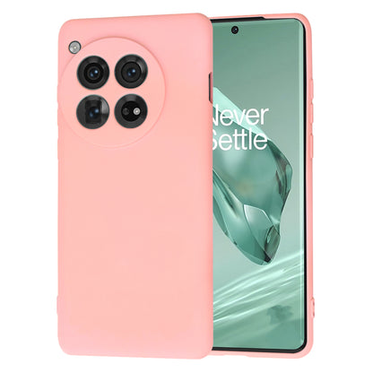 Etui na OnePlus 12, Techsuit, SoftFlex, Jasnoróżowy