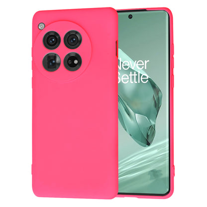 Etui na OnePlus 12, Techsuit, SoftFlex, Ciemnoróżowy