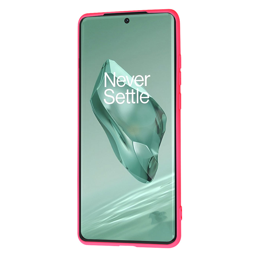 Etui na OnePlus 12, Techsuit, SoftFlex, Ciemnoróżowy