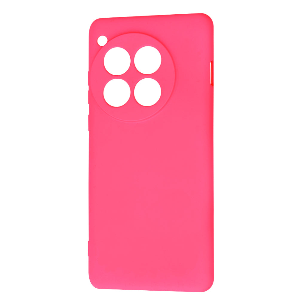 Etui na OnePlus 12, Techsuit, SoftFlex, Ciemnoróżowy