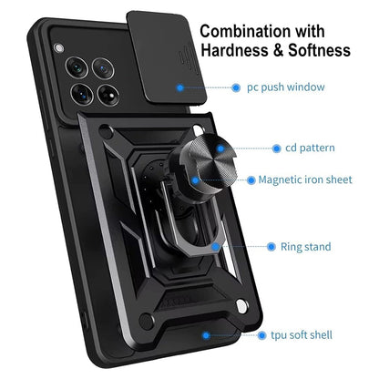 Etui na OnePlus 12R, Techsuit, CamShield, czarne