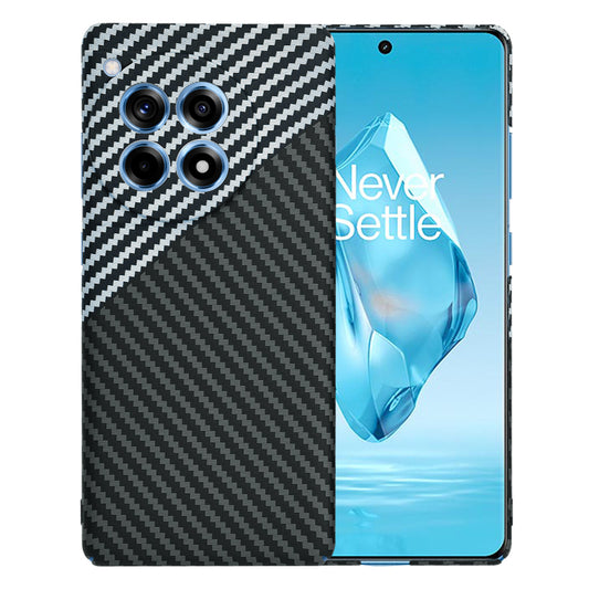 Etui na OnePlus 12R, Techsuit, Carbonite FiberShell, Czarny Szary