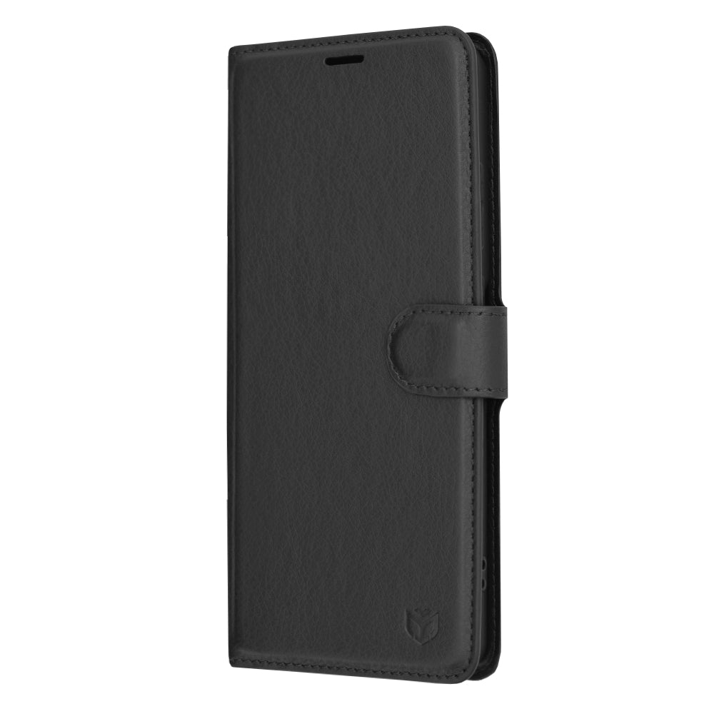 Etui na OnePlus 12R, Techsuit, Leather Folio, czarne