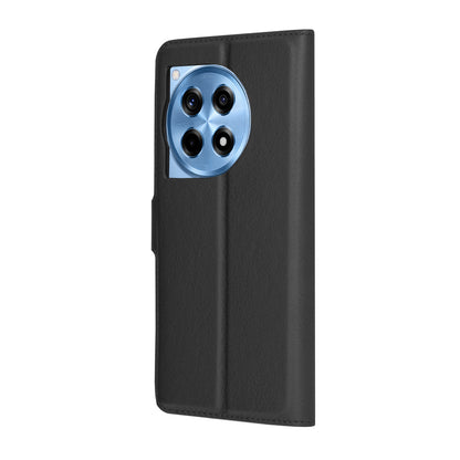 Etui na OnePlus 12R, Techsuit, Leather Folio, czarne