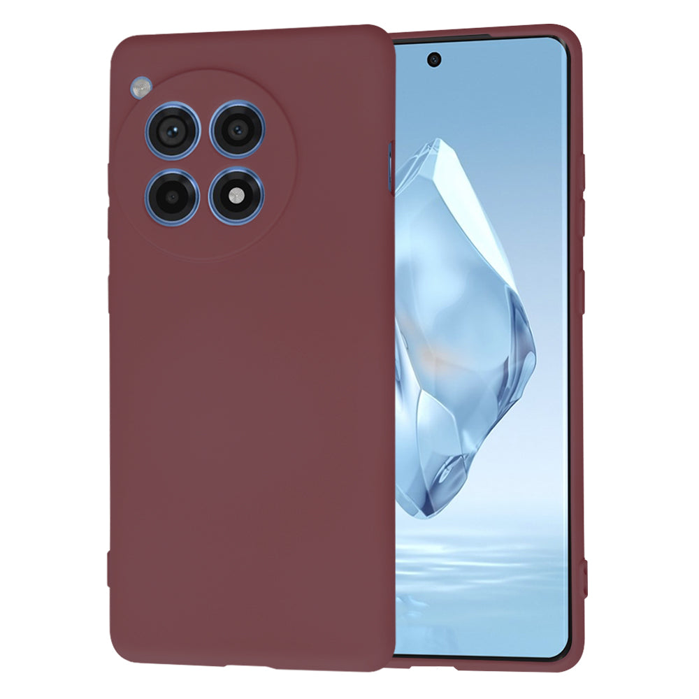 Case for OnePlus 12R, Techsuit, SoftFlex, Cherry Red
