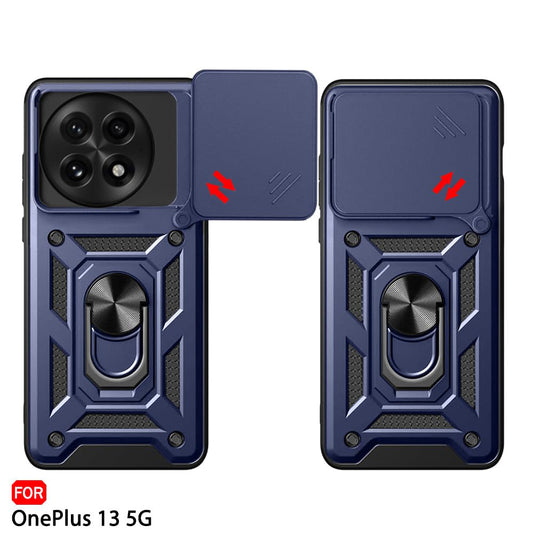Etui na OnePlus 13, Techsuit, CamShield, Niebieskie