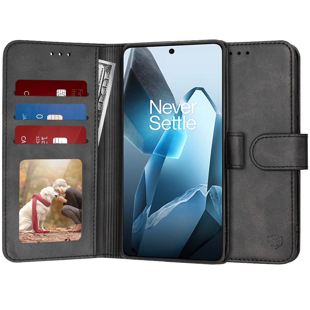 Etui na OnePlus 13, Techsuit, Diary Book, czarne