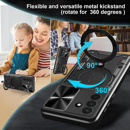 Etui na OnePlus 13R, Techsuit, CamGuard Pro, Czerwony