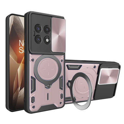 Etui na OnePlus 13R, Techsuit, CamGuard Pro, Różowo-Złoty