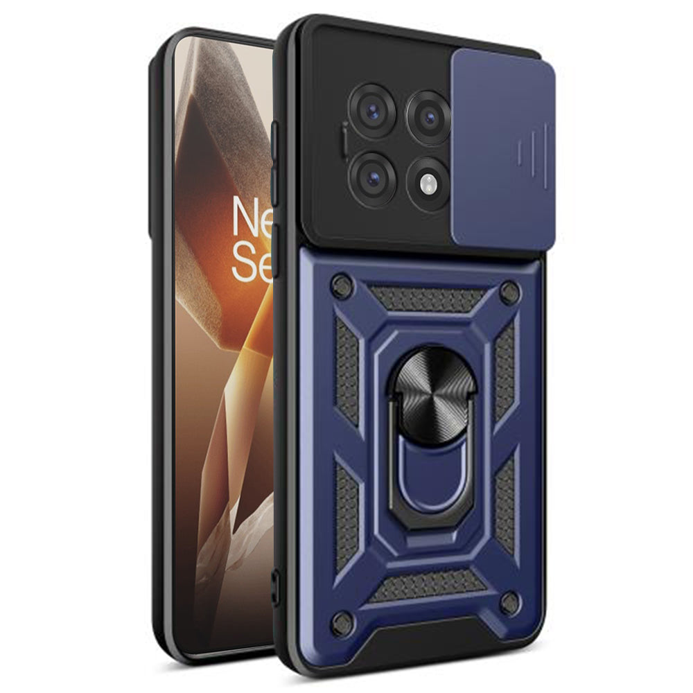 Etui na OnePlus 13R, Techsuit, CamShield, Niebieskie