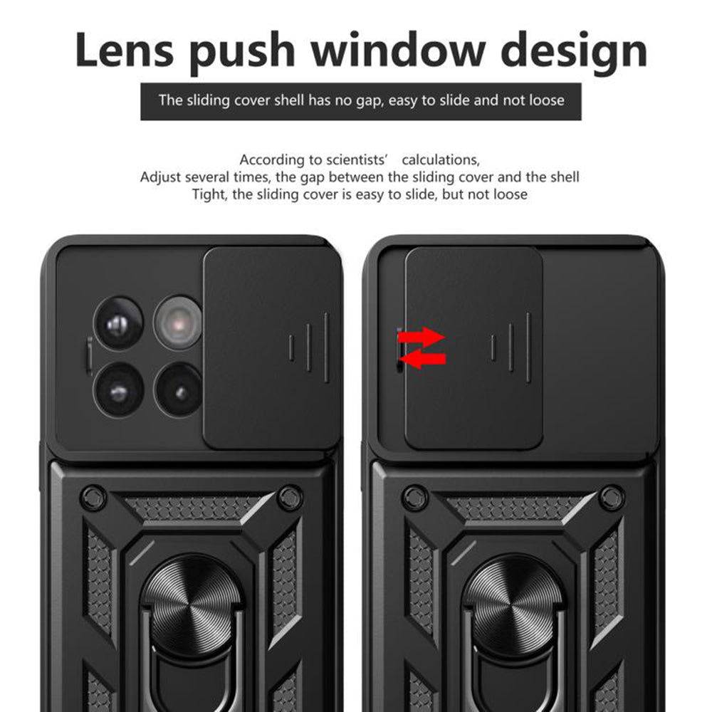 Etui na OnePlus 13R, Techsuit, CamShield, Różowe