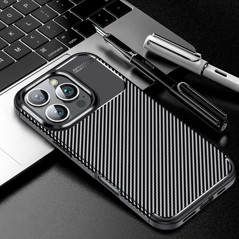Etui na OnePlus 13R, Techsuit, CarbonFiber, czarne