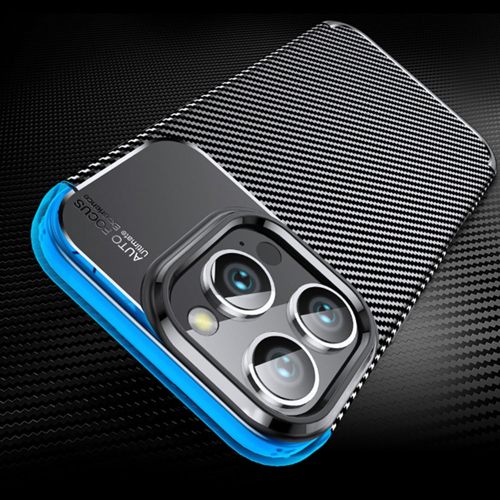 Etui na OnePlus 13R, Techsuit, CarbonFiber, czarne