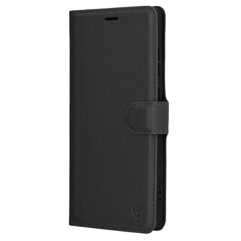Etui na OnePlus 13R, Techsuit, Leather Folio, czarne