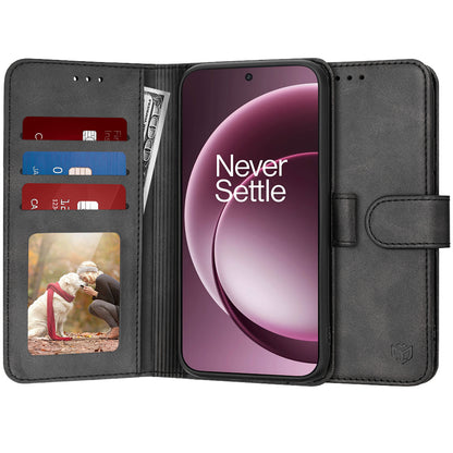 Etui na OnePlus 15, Techsuit, Diary Book, Czarne