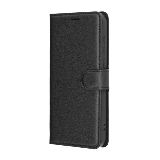 Etui na OnePlus 15, Techsuit, Leather Folio, Czarne