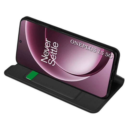 Etui na OnePlus 15, Techsuit, Magskin Book, Czarne