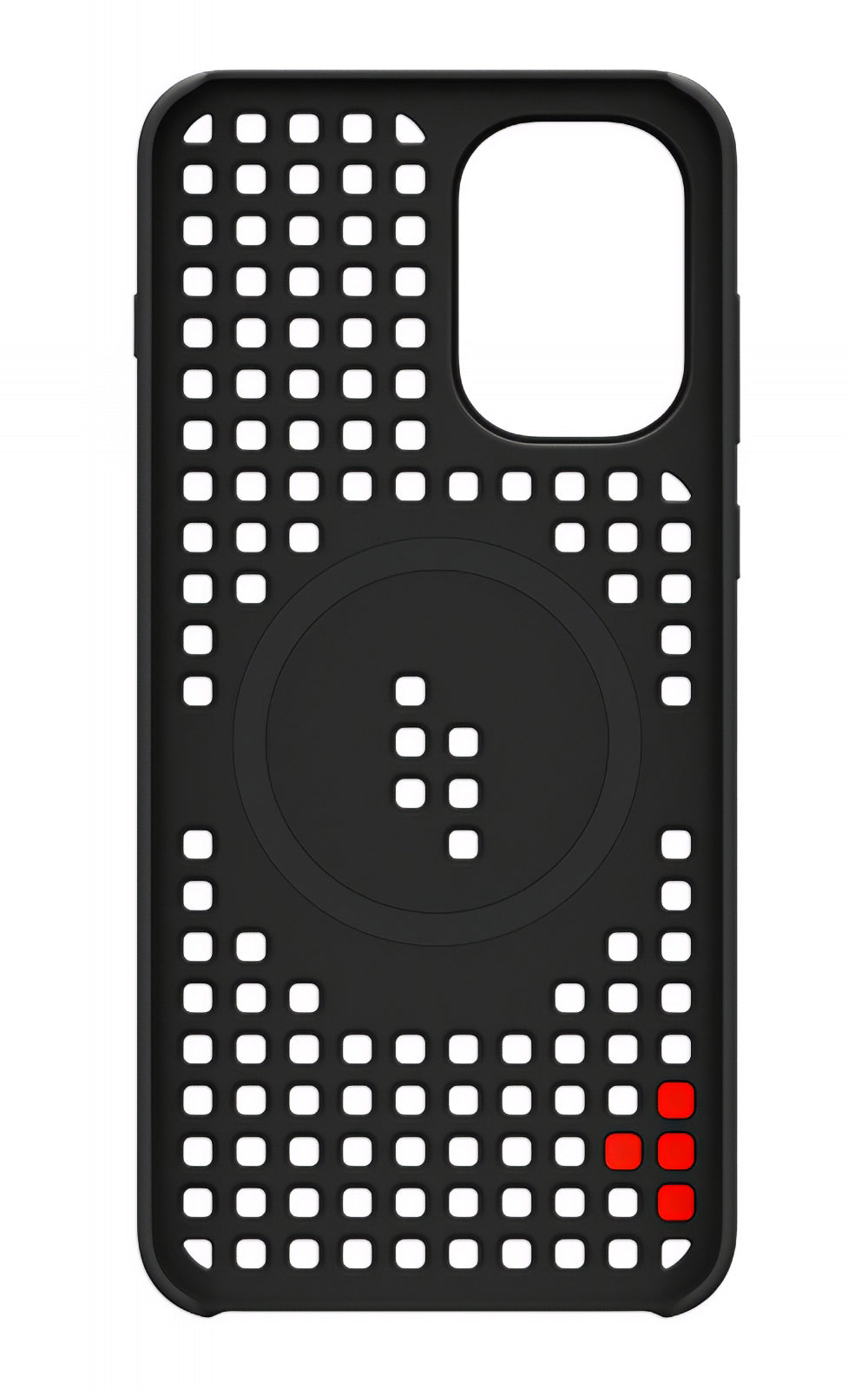 Etui na OnePlus 15R, Hole Pattern Magnetic, czarne 5431102123