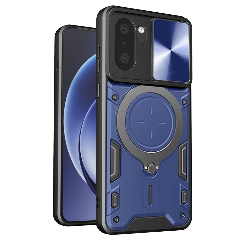 Etui na OnePlus 15R, Techsuit, CamGuard Pro, Niebieskie