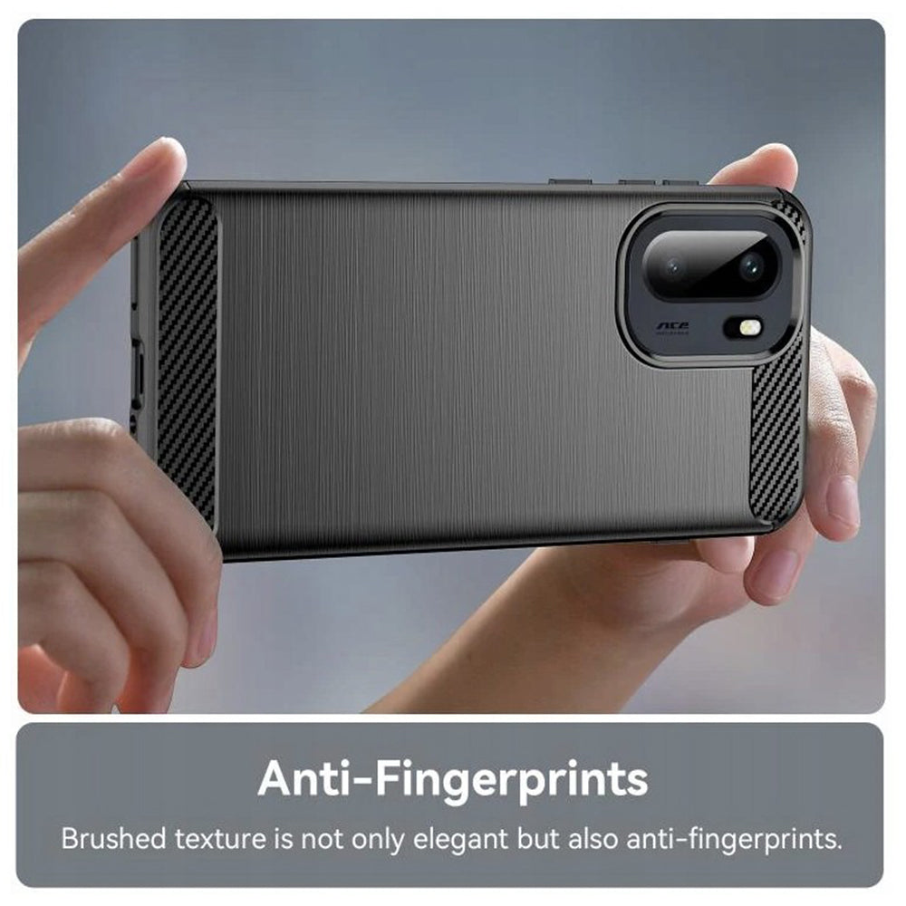 Etui na OnePlus 15R, Techsuit, Carbon, Czarne