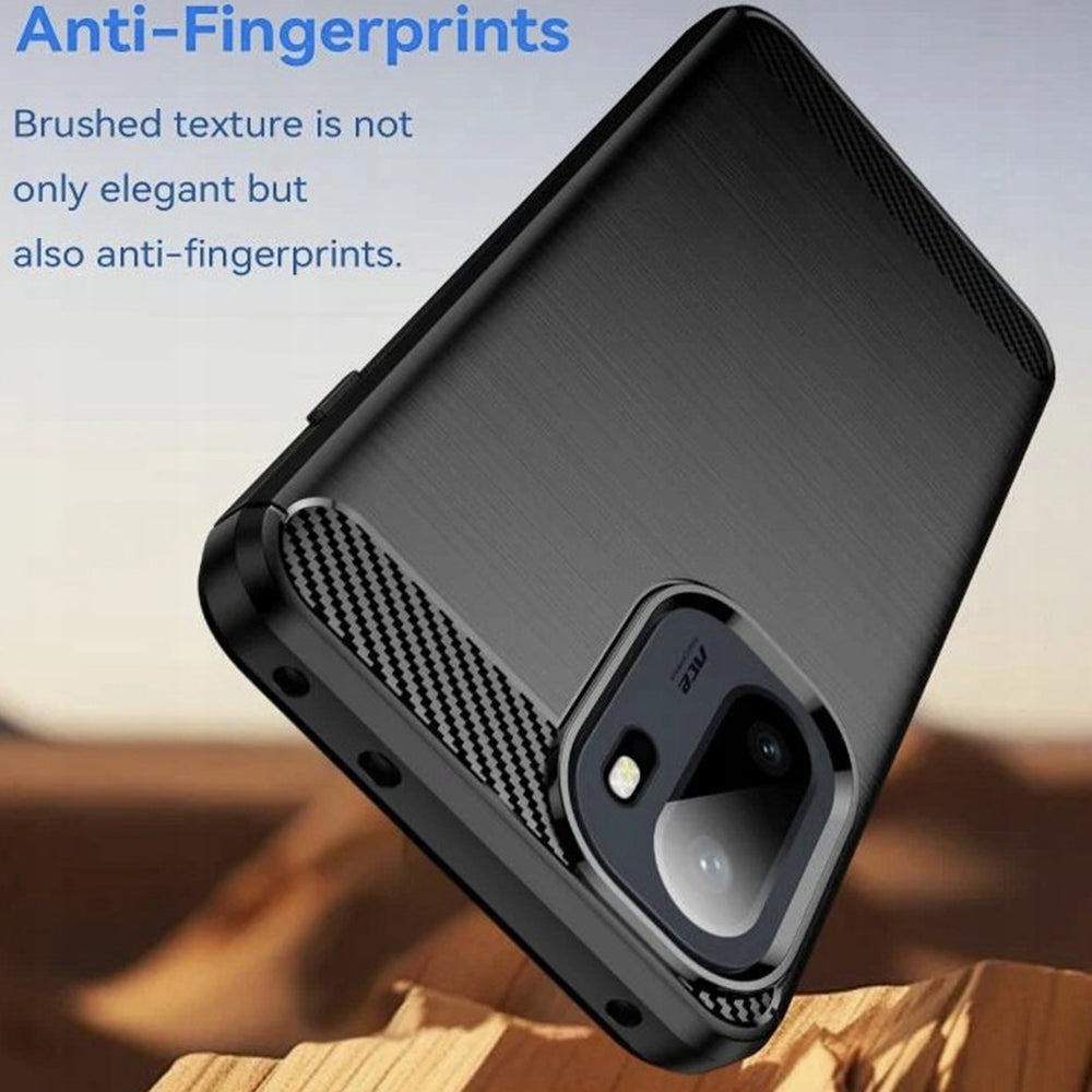 Etui na OnePlus 15R, Techsuit, Carbon, Czarne