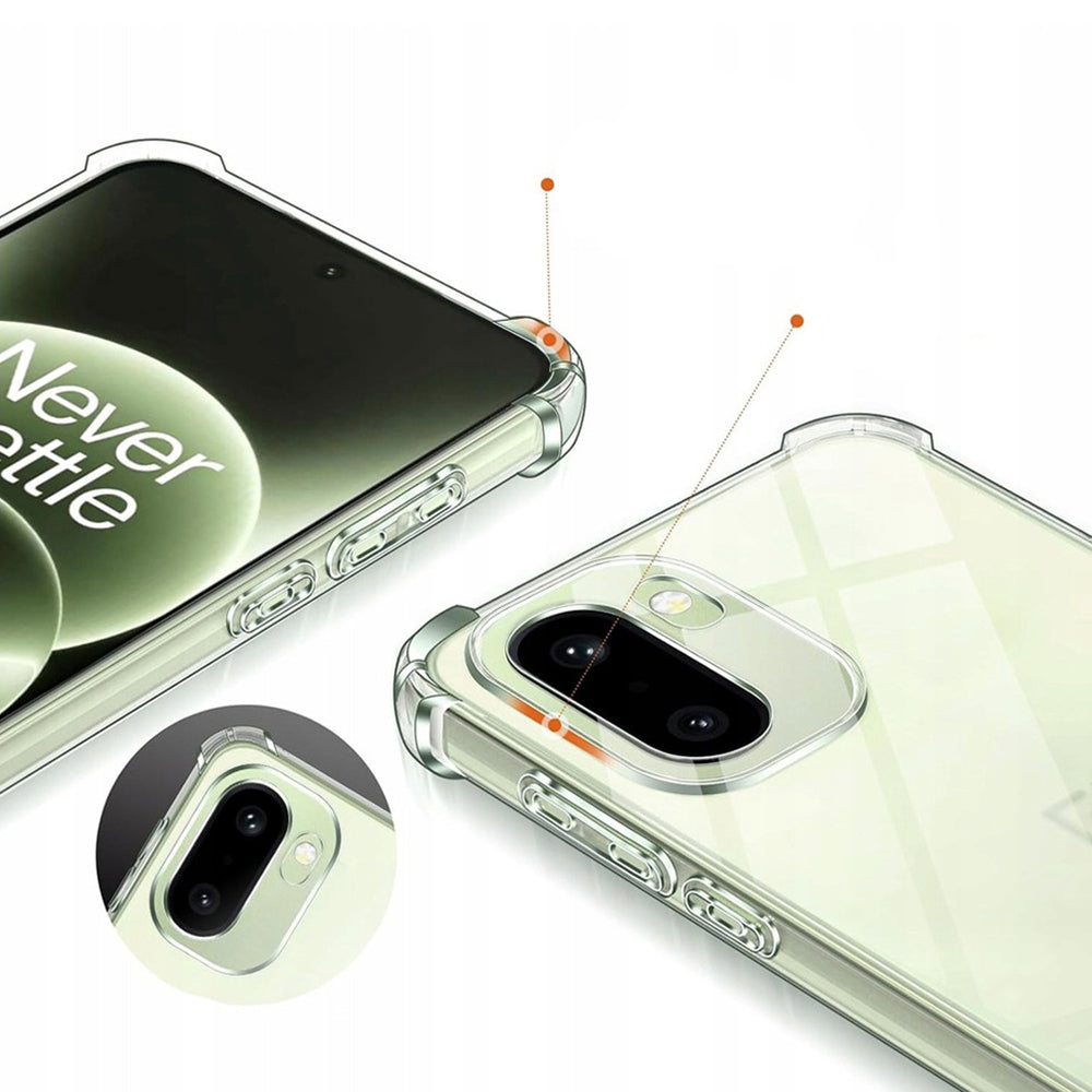 Etui na OnePlus 15R, Techsuit, Shockproof Clear, Przezroczyste